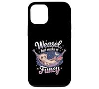Belette But Make It Fancy Furet Relaxant Coque pour iPhone 12/12 Pro