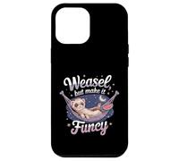 Belette But Make It Fancy Furet Relaxant Coque pour iPhone 12 Pro Max