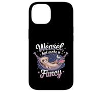 Belette But Make It Fancy Furet Relaxant Coque pour iPhone 14