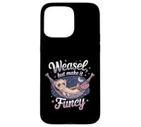 Belette But Make It Fancy Furet Relaxant Coque pour iPhone 15 Pro Max