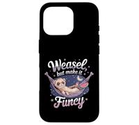 Belette But Make It Fancy Furet Relaxant Coque pour iPhone 16 Pro