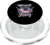 Belette But Make It Fancy Furet Relaxant PopSockets PopGrip pour MagSafe