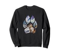 Belette Hivernale Empreinte Nature Sweatshirt