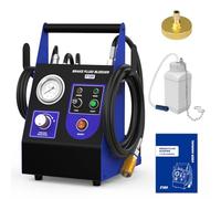 BELEY Kit de Vidange de Liquide de Frein 220V - Système de Purge Pulsé avec Plage de Pression Réglable 0,5-2,5 Bar, Adaptateur pour Maître-Cylindre 52 mm et Bouteille de Liquide