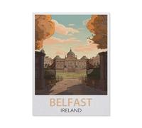 Belfast Ireland，Jigsaws Puzzles 1000 Pieces Teens Kids Jigsaw Entertainment Toys Brain Challenge Puzzle（50x70cm）-EW72