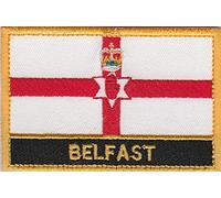 Belfast Northern Ireland Town & City Brodé Patch à Coudre