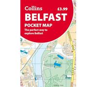 Collins Carte de poche Belfast Pocket Map – Le moyen idéal pour explorer Belfast