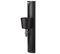 belfer Fontaine murale de jardin avec robinet et seau 42/PRT Anthracite