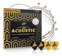 BELFORT Lot de 6 cordes en bronze phosphoreux pour guitare western