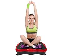 Belfoyer Plateforme Vibrante LCD avec Bluetooth & USB - Plaque Vibrante Fitness pour Perte de Poids, Minceur & Entraînement Complet, Télécommande & Bandes Incluses (53×32.5×12cm)