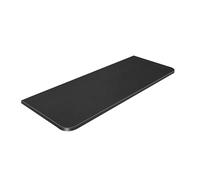 Belfoyer Table Murale Pliante Rabattable en MDF pour Cuisine, Bureau, Petit Espace - Gain de Place, Fixation Murale,60 * 30 * 1.6cm,Noir
