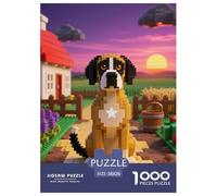 Belge Tervuren 1000 Pieces Puzzle Pets Mignons Puzzles De Couleurs pour La Décoration De La Maison Le Cadeau Parfait pour La Famille Et Les Amis Jouets Défi 38x26cm/1000pcs