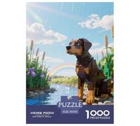 Belge Tervuren 1000 Pieces Puzzle Pets Mignons Puzzles De Couleurs pour La Décoration De La Maison Le Cadeau Parfait pour La Famille Et Les Amis Jeu Difficile pour Les 70x5