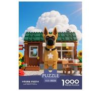 Belge Tervuren 1000 Pieces Puzzle Pets Mignons Puzzles De Couleurs Puzzle en Papier pour La Décoration Intérieure Le Cadeau Parfait pour La Famille Et Les Amis Jouets Défi
