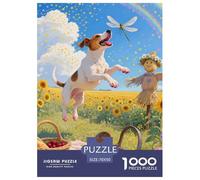 Belge Tervuren 1000 Pieces Puzzle Pets Mignons Puzzles pour AdultesJeu Familiales Le Cadeau Parfait pour La Famille Et Les Amis Jouets Défi 70x50cm/1000pcs