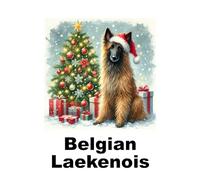 Belgian Laekenois Christmas Notebook