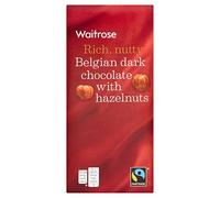 Belgian Plain Chocolate with Whole Nut Waitrose 200g