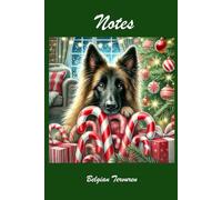 Belgian Tervuren Christmas Notebook