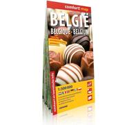 België Belgique, 1:300 000 carte routière, carte touristique Expressmap