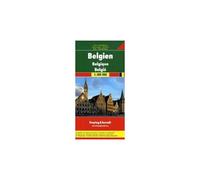 Belgien, Autokarte 1:300.000