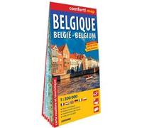 Comfort Map – Carte routière plastifiée Belgique 1/300.000 – grand format