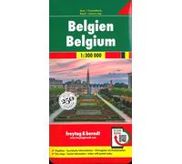 Belgique - belgien 1/300 000 Edition trilingue allemand, anglais, français - Collectif - Freytag Et Brendt - broché - Atlas / carte
