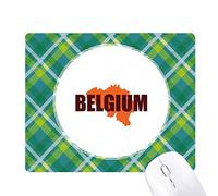 belgique carte européenne bruxelles réseaux verte grille pixel tapis de souris