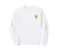 Belgique Cornet De Frites Drapeau Humour Belge Sweatshirt