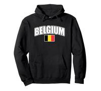 Belgique Drapeau Belge Belgium Belgien Belgie Sweat à Capuche