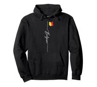 Belgique, Drapeau Belge, Poteau, Belge, Patriotique, millésime Sweat à Capuche