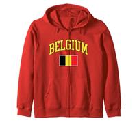 Belgique Drapeau Belge Rétro Vintage Classique Graphique Sweat à Capuche