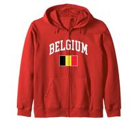 Belgique Drapeau Belge Rétro Vintage Classique Graphique Sweat à Capuche