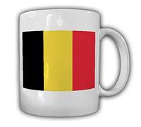 Belgique Drapeau Royaume-Uni Belgique - Tasse café # 13361