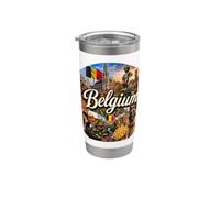 Belgique Europe Gobelet isotherme en acier inoxydable double paroi