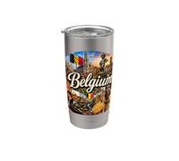 Belgique Europe Gobelet isotherme en acier inoxydable double paroi