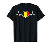 Belgique Heartbeat T-Shirt