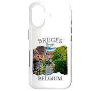 Belgique Heritage Iconic Bruges Canal Architecture médiévale Coque pour iPhone 17