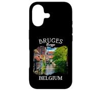 Belgique Heritage Iconic Bruges Canal Architecture médiévale Coque pour iPhone 17
