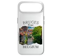 Belgique Heritage Iconic Bruges Canal Architecture médiévale Coque pour iPhone Air