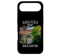 Belgique Heritage Iconic Bruges Canal Architecture médiévale Coque pour iPhone Air