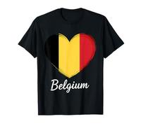 Belgique Roots Drapeau Belge Belgie T-Shirt