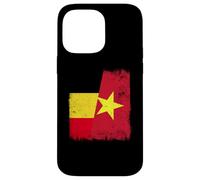 Belgique Vietnam Demi Drapeau Belge Histoire Vietnamienne Coque pour iPhone 14 Pro Max
