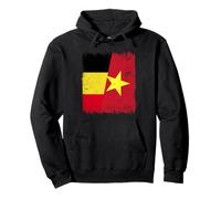 Belgique Vietnam Demi Drapeau Belge Histoire Vietnamienne Sweat à Capuche
