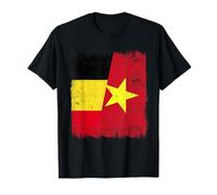 Belgique Vietnam Demi Drapeau Belge Histoire Vietnamienne T-Shirt