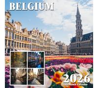 Belgium 2026 Calendar: Storybook cities and delicious traditions through the months