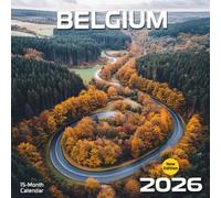Belgium 2026 Calendar: Storybook cities and delicious traditions through the months