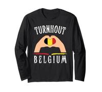 Belgium Flag Heart Turnhout City Manche Longue