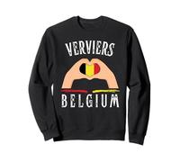 Belgium Flag Heart Verviers City Sweatshirt