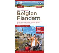 Belgium - Flanders cycling map (BEL1)