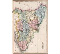 Belgium Map Journal: Vintage Map Notebook